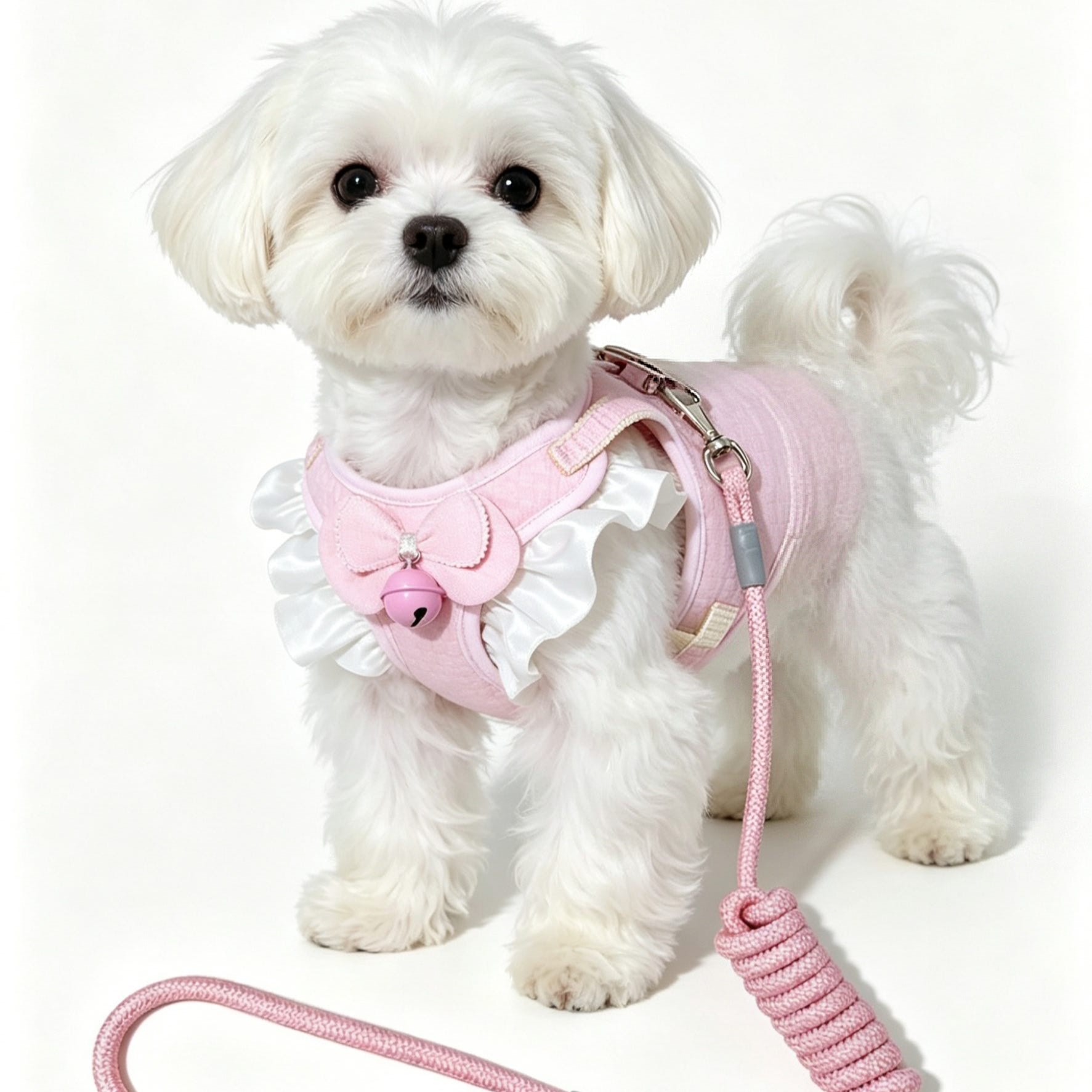 No Pull Dog Harness - Cartoon Pet Harness and Leash Set