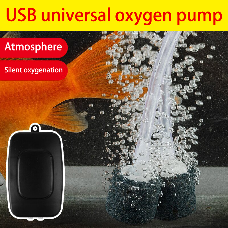 Fish Tank Filter Pump - Mini Aquarium Air Pump Kit Oxygen