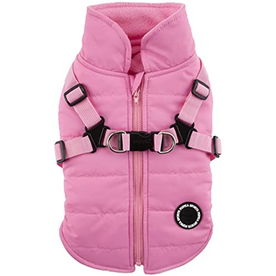 No Pull Dog Harness - Mountaineer Winter Dog Coat with integrated