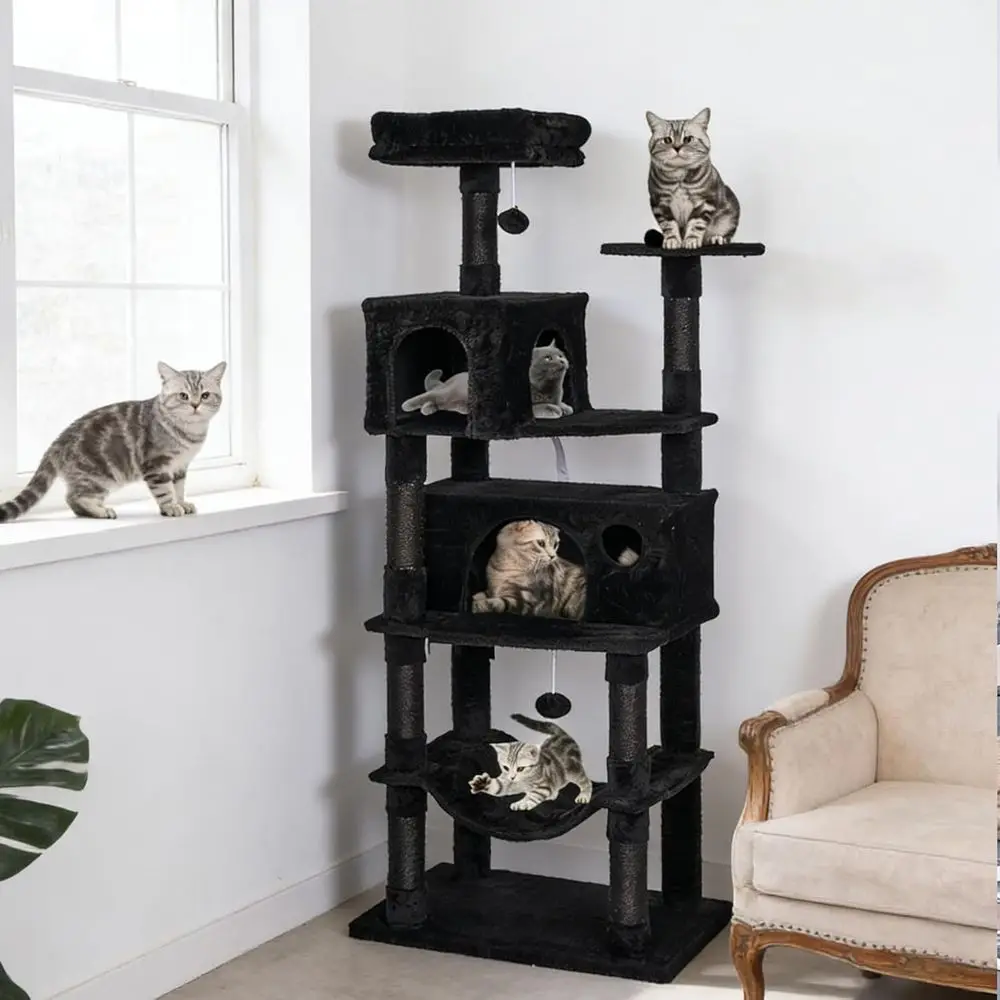 Cat Scratching Post - 67 Multi-Layered XL Cat Tower for
