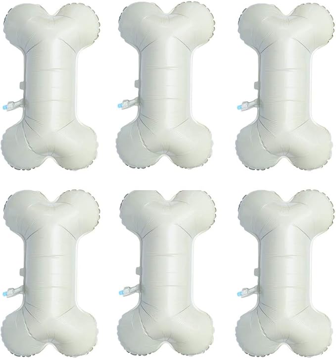 Pet Supplies Nz - 6pcs 45x75cm Funny Bone Shape Foil