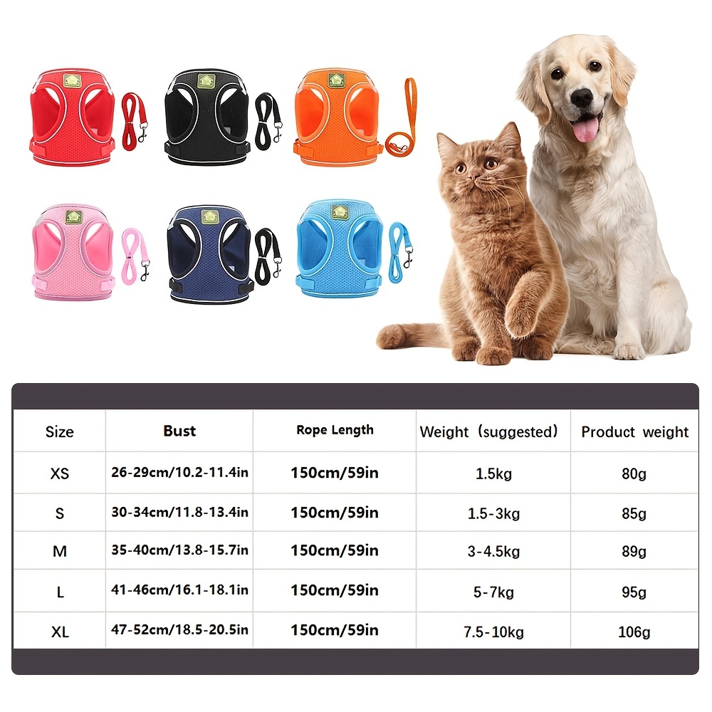 Reflective Pet Harness And Lea - No Pull Dog Harness review and price