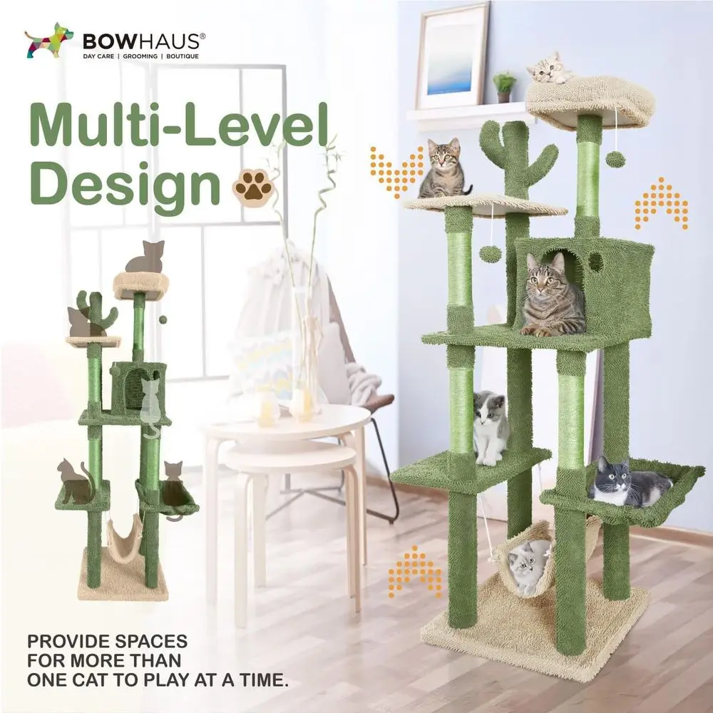 Multi-Level 70-Inch Cactus-The - Cat Scratching Post review and price