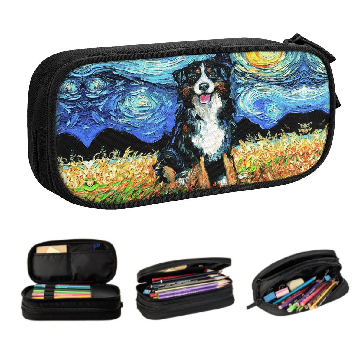 Custom Starry Night Bernese Mo - Pet X Supplies & Tack Howell review and price