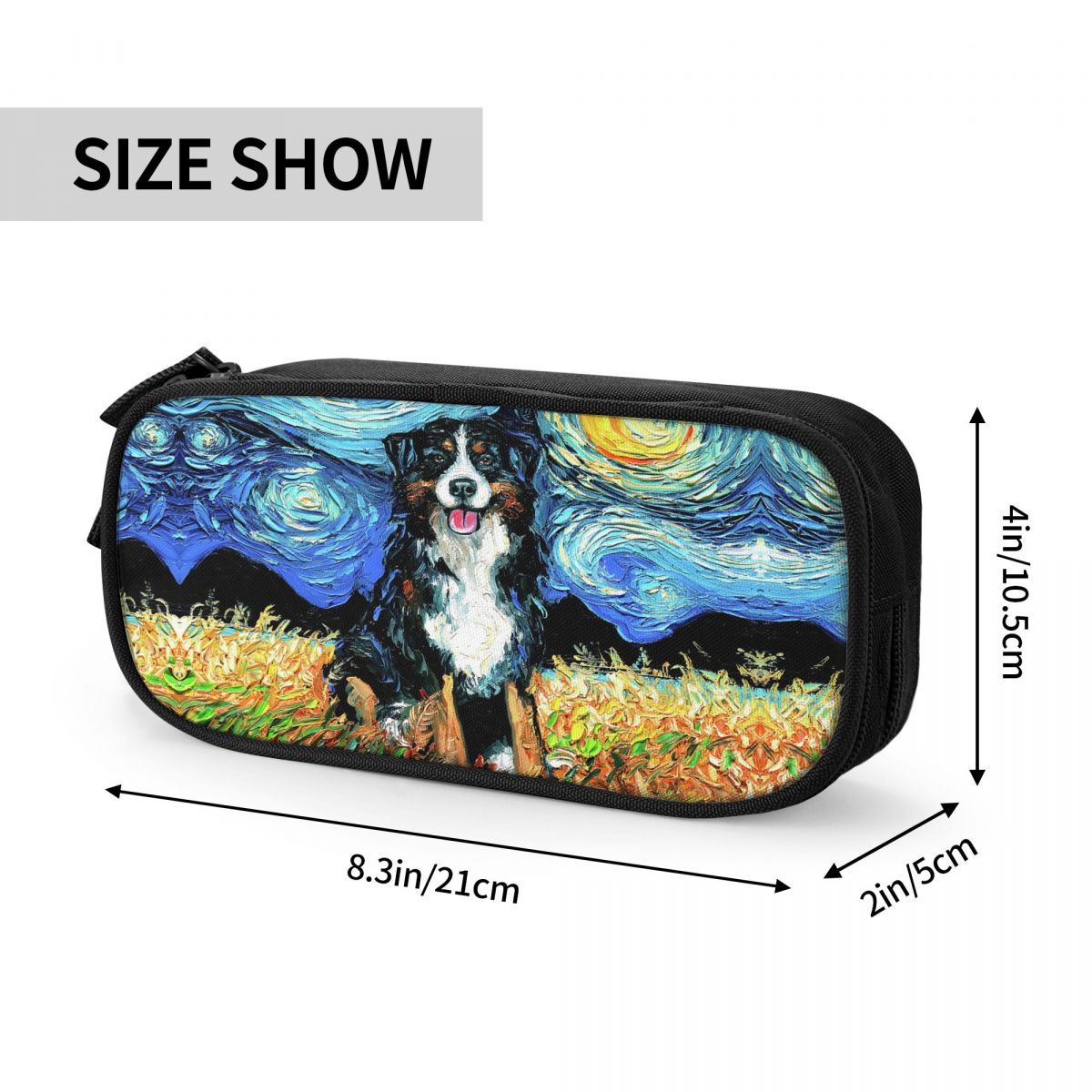 Custom Starry Night Bernese Mo - Pet X Supplies & Tack Howell review and price