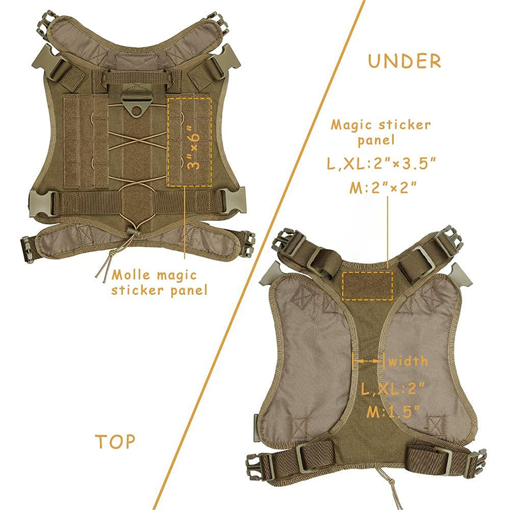 Tactical Dog Harness for Large - No Pull Dog Harness review and price