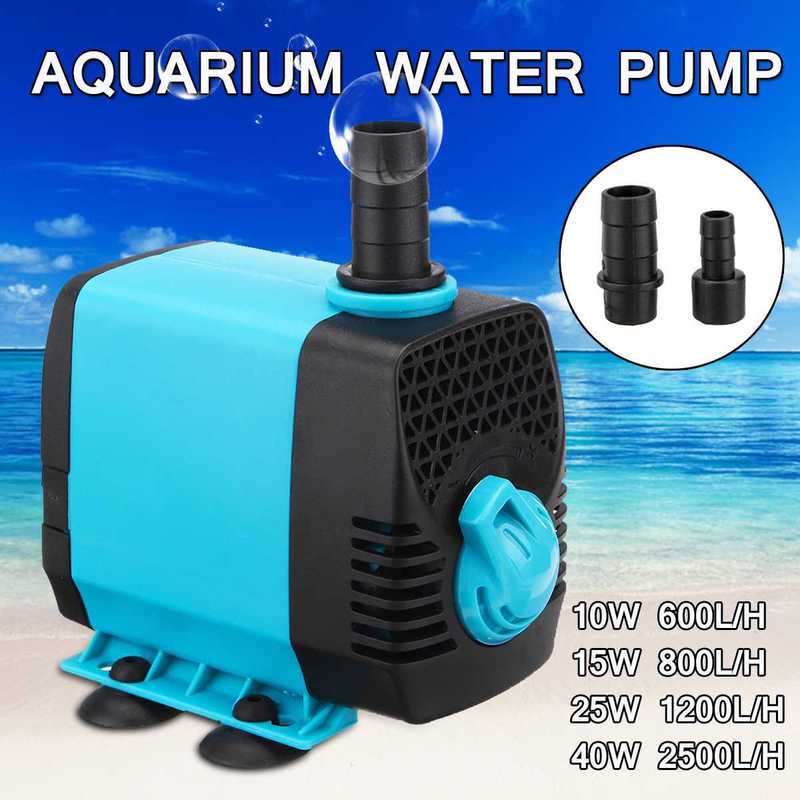 10 15 25 40 55W Ultra Silent S - Fish Tank Filter Pump review and price