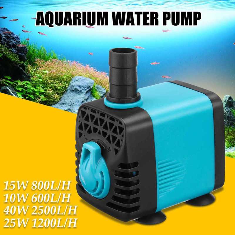10 15 25 40 55W Ultra Silent S - Fish Tank Filter Pump review and price