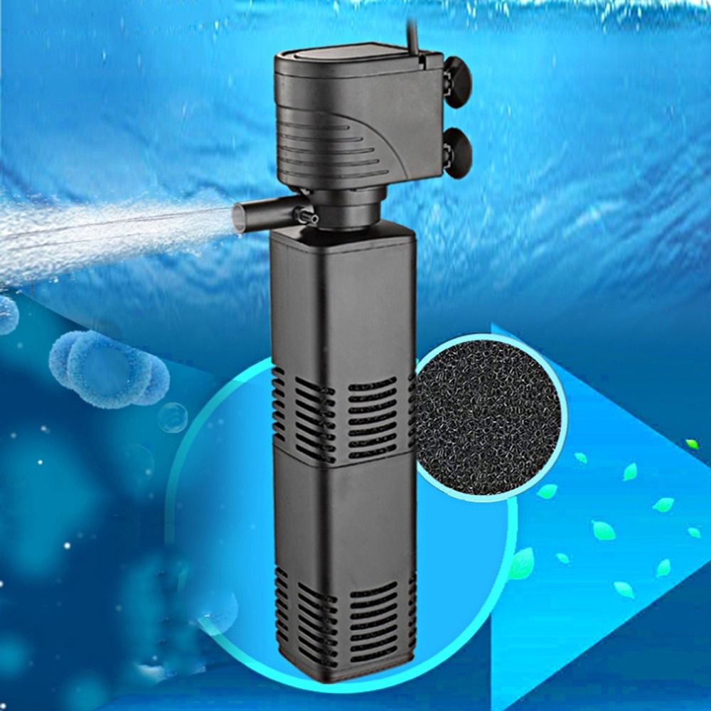 Plastic 3 in 1 Fish Tank Filte - Fish Tank Filter Pump review and price