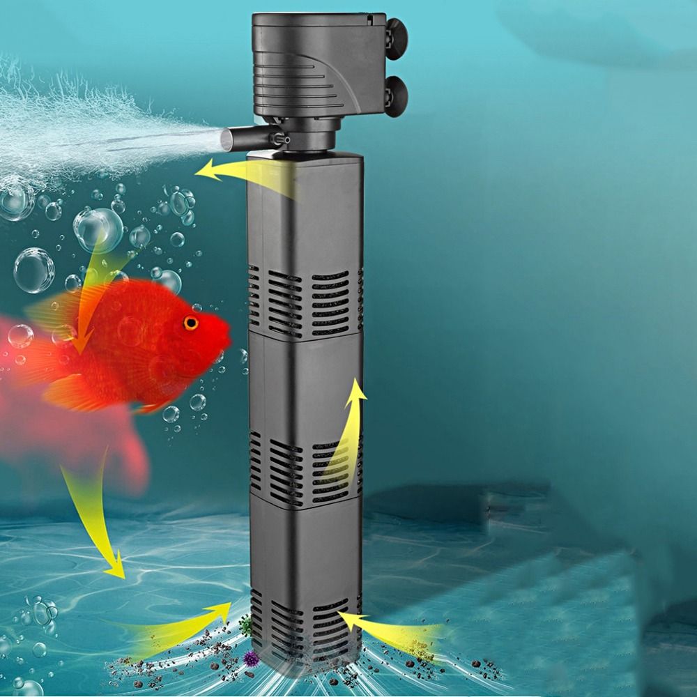 Plastic 3 in 1 Fish Tank Filte - Fish Tank Filter Pump review and price