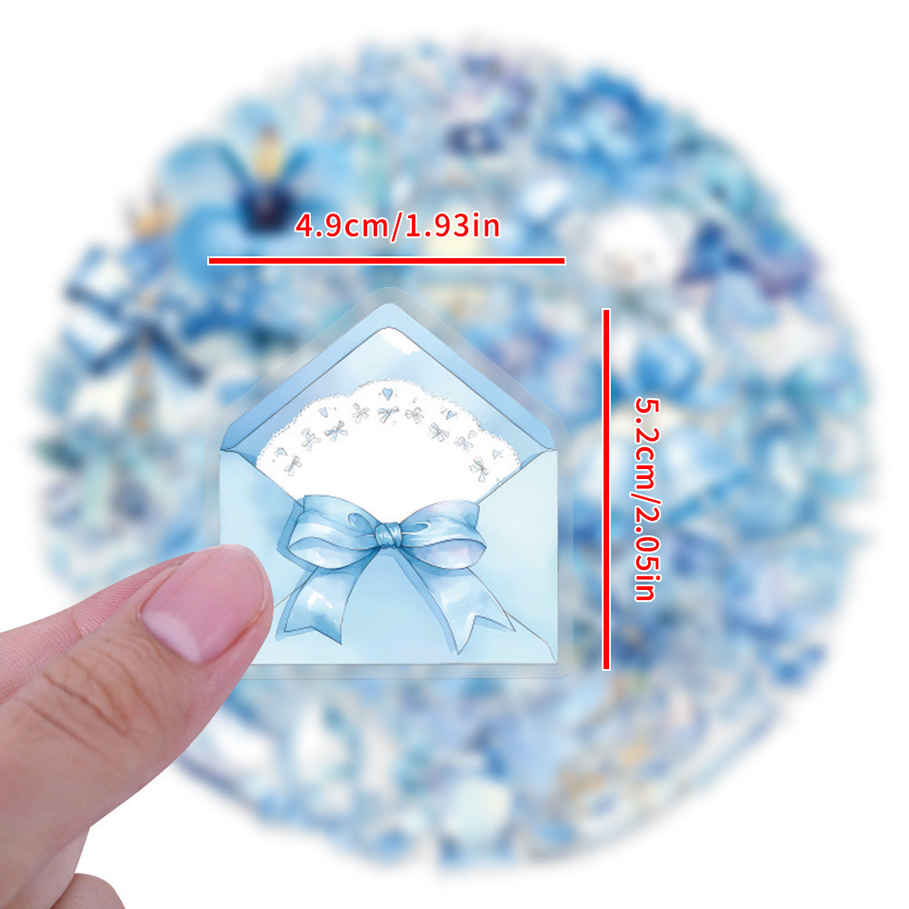 60Pcs Blue Coquette Sticker Pa - Pet Supplies In Store review and price