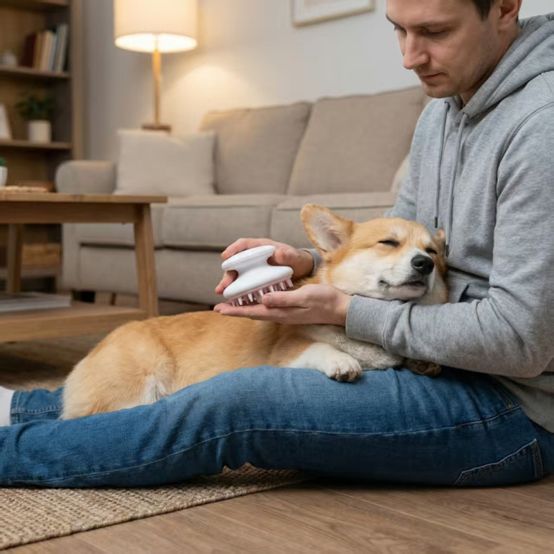 Pet Cleaning Massage Brush Dog - Pet Supplies In Store review and price