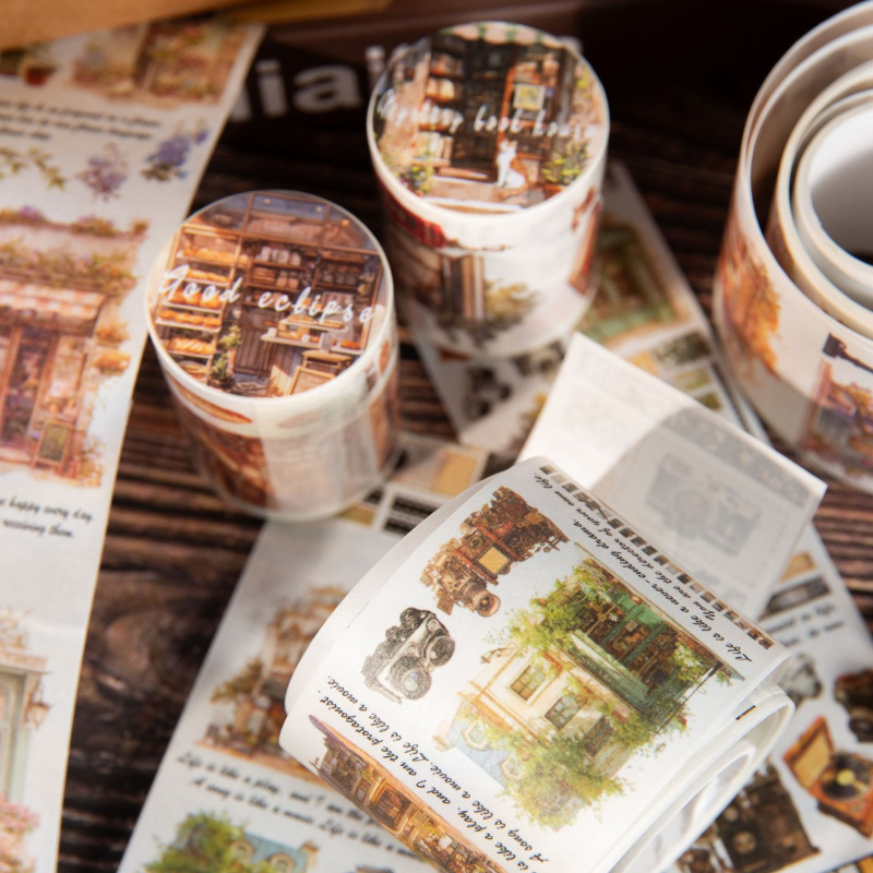 5x200cm Retro Food Shop Tape S - Pet Supplies In Store review and price