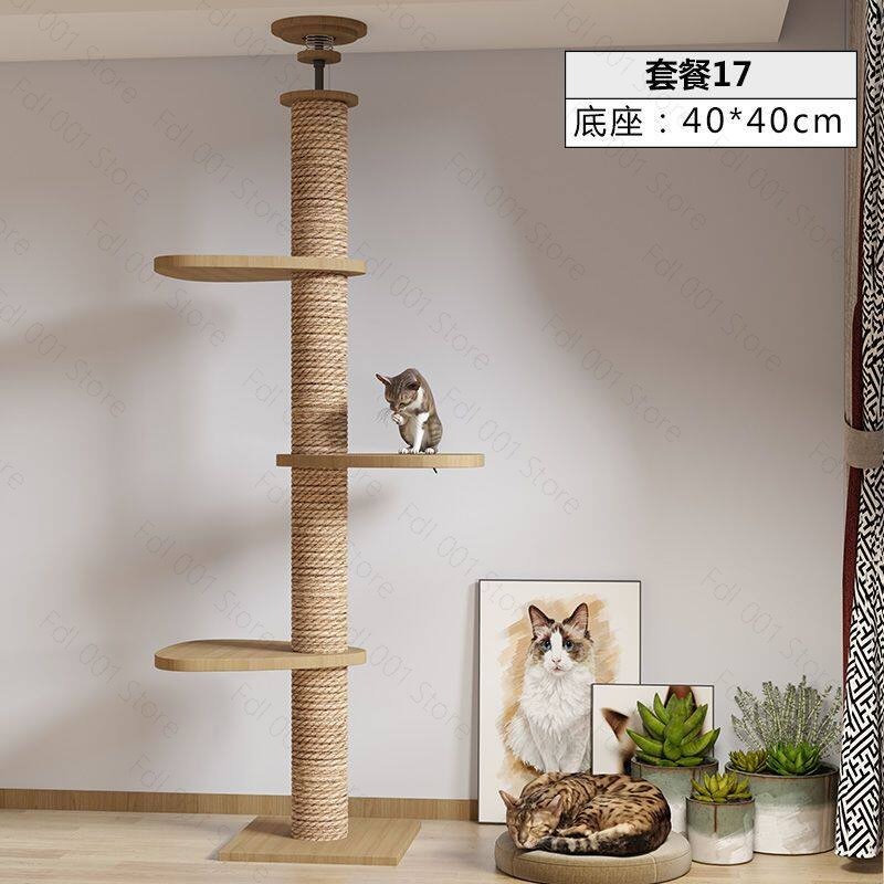Adjustable Cat Tree House Cat  - Cat Scratching Post review and price